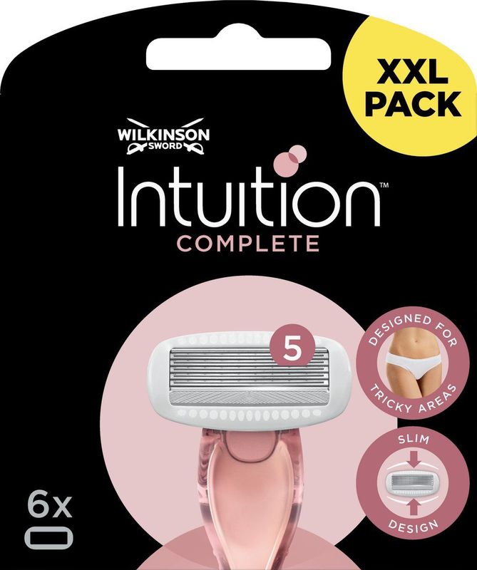 Wilkinson Sword - Intuition Complete - Scheermesjes - 6 st