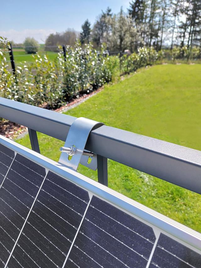 Solarkraftwerk 800 W/Halterungen, Inverter mit Wifi