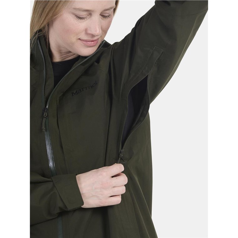 Marmot Wm'S Waypoint Gore-Tex Jacket Dark Green