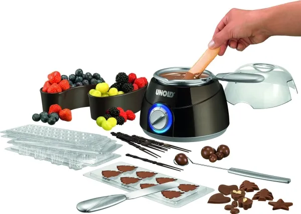 UNOLD 48667 - Chocolade koger - 250 ml - 25 W - sølv/brun
