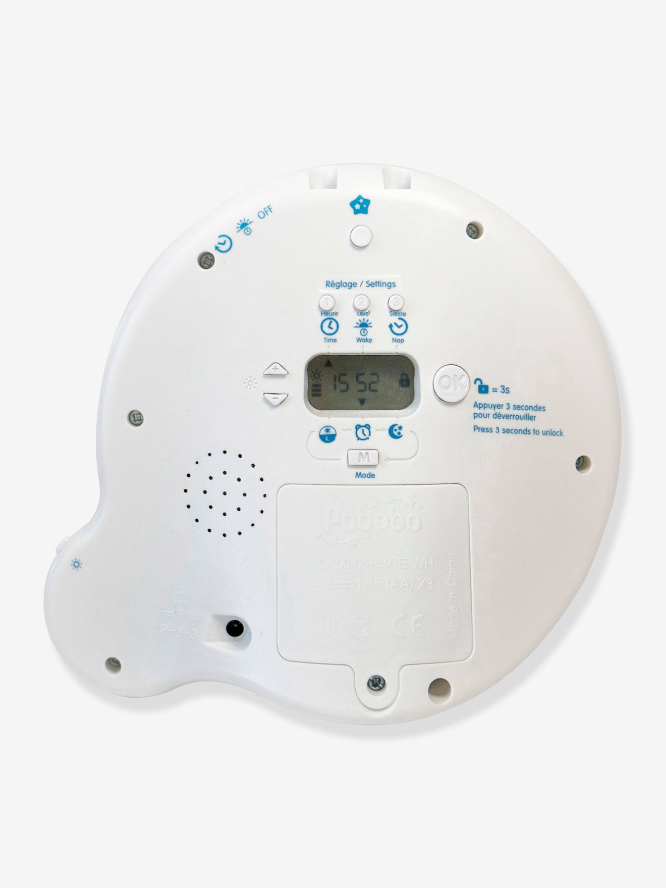 Indicador PABOBO Kid'Sleep Essential 3 em 1, Branco