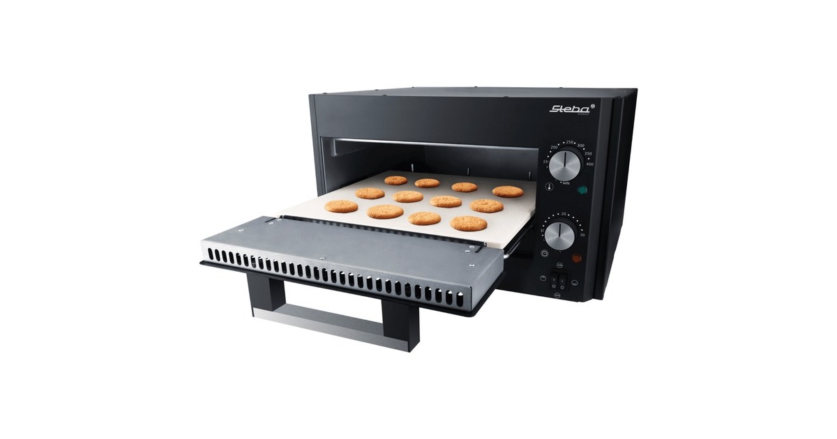 StebaPower Pizza Maker PB 1800 pizzaoven  (Zwart, 1800 Watt)