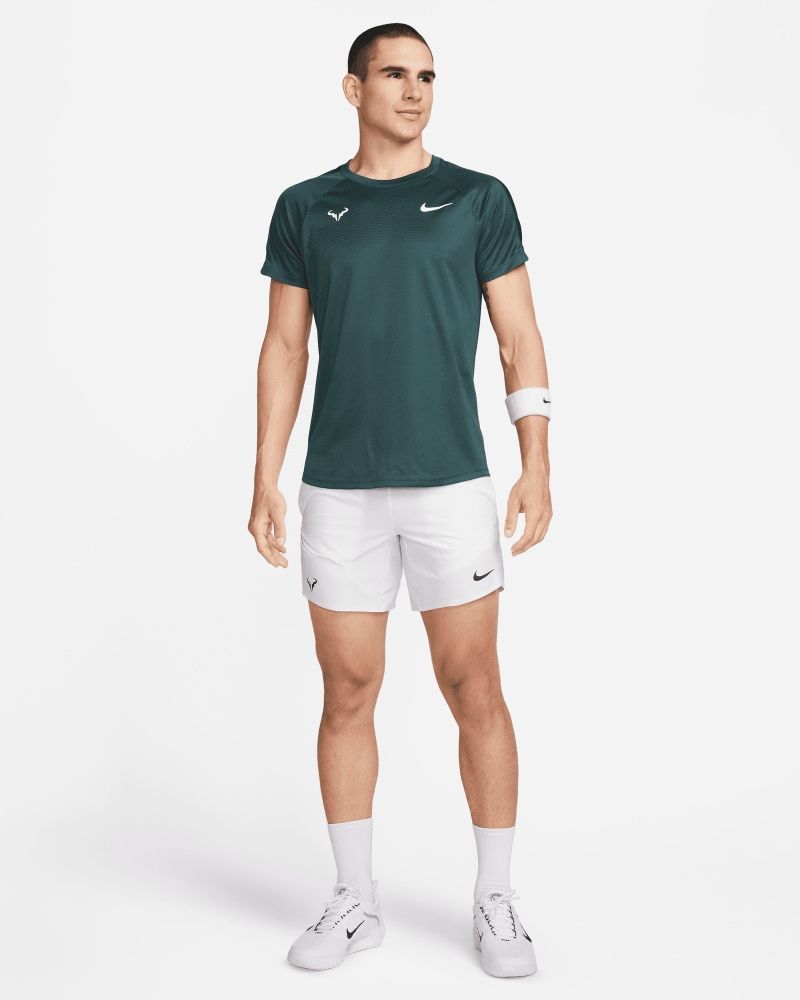 Haut de tennis Nike Rafa Vert pour homme