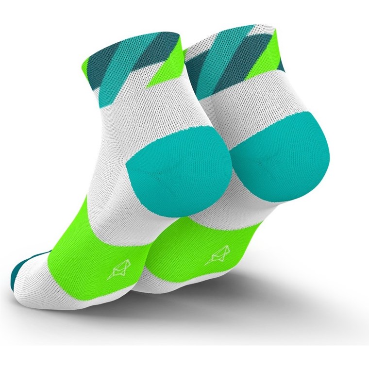 Incylence Running Loops Short White Green