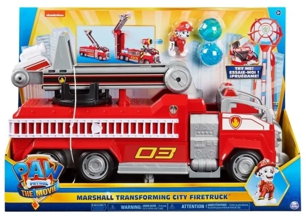 Paw Patrol Movie Marshall Transforming Firetruck