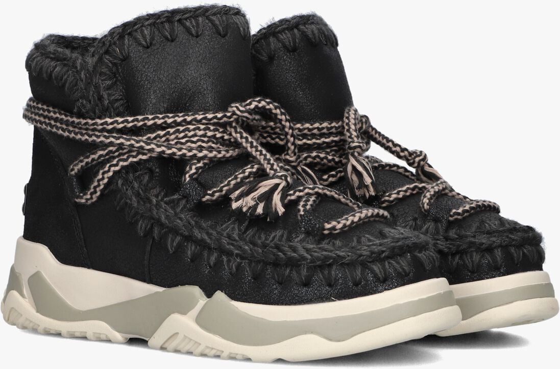 zwarte mou snowboots trainer 02 scoubidoo lace