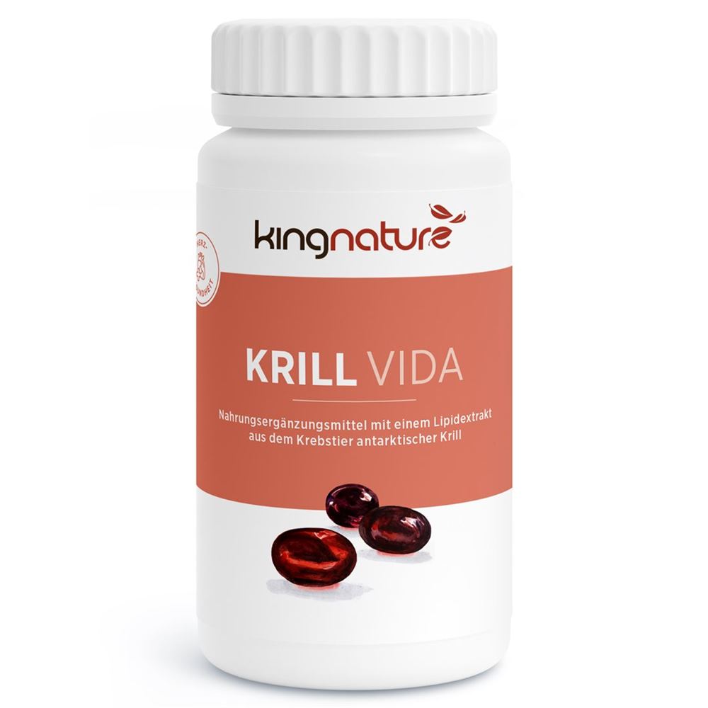 KINGNATURE Krill Vida<br>120 Stück, Kapsel