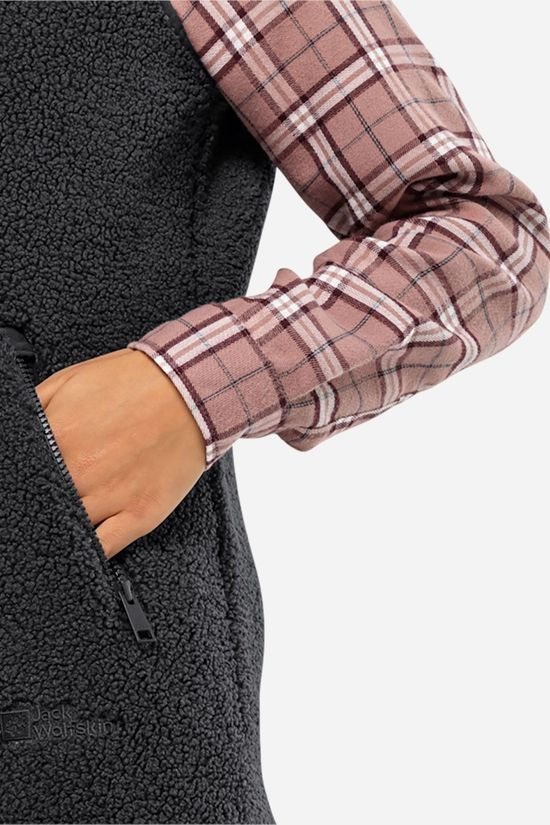 Jack Wolfskin Jack Wolfskin High Curl Long Fleecebodywarmer Dames