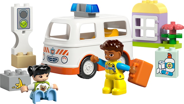 Sykebil med sjåfør LEGO® DUPLO® Town (10447)