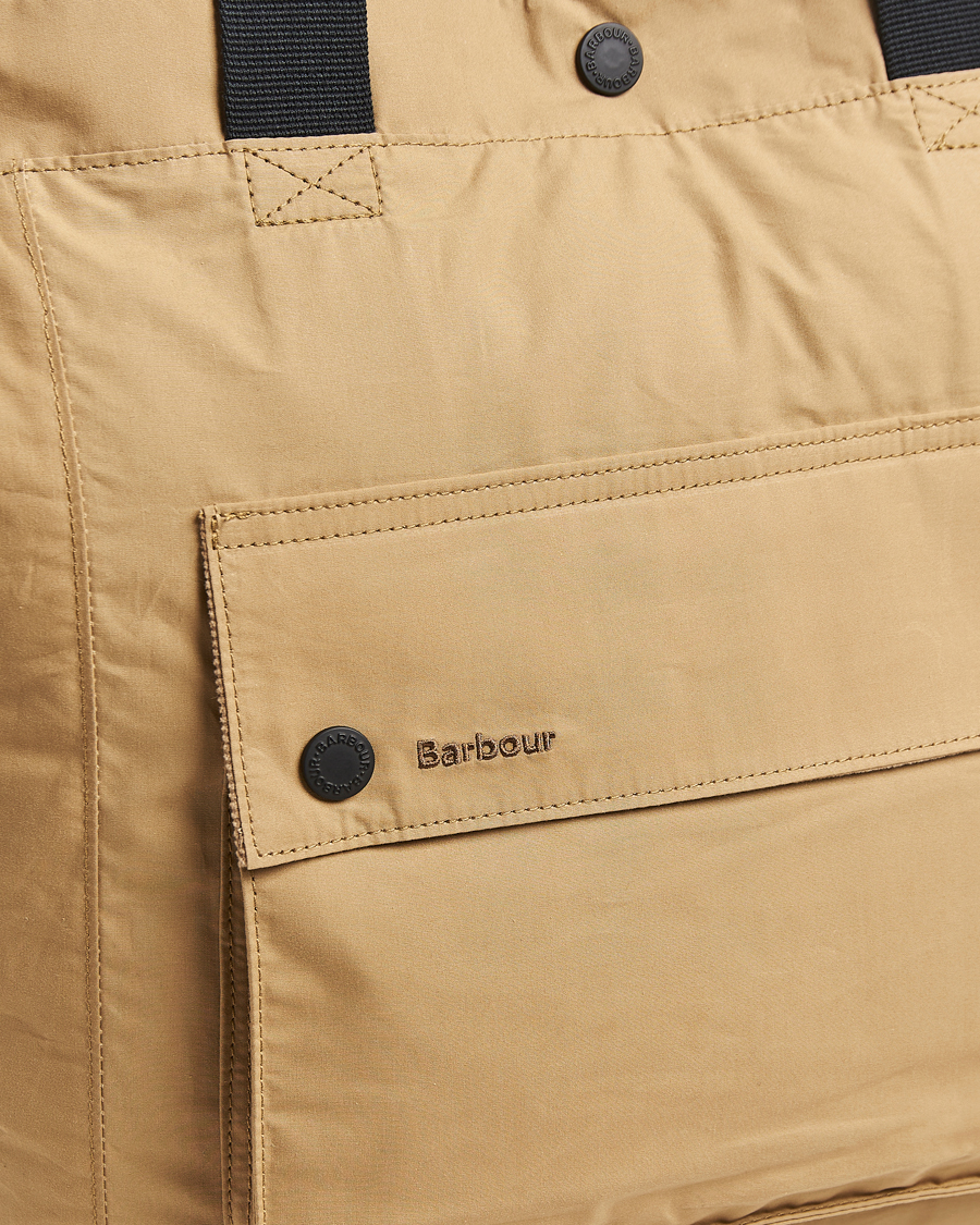 Barbour Lifestyle Transport 3-Way Tote/Backpack Golden Khaki