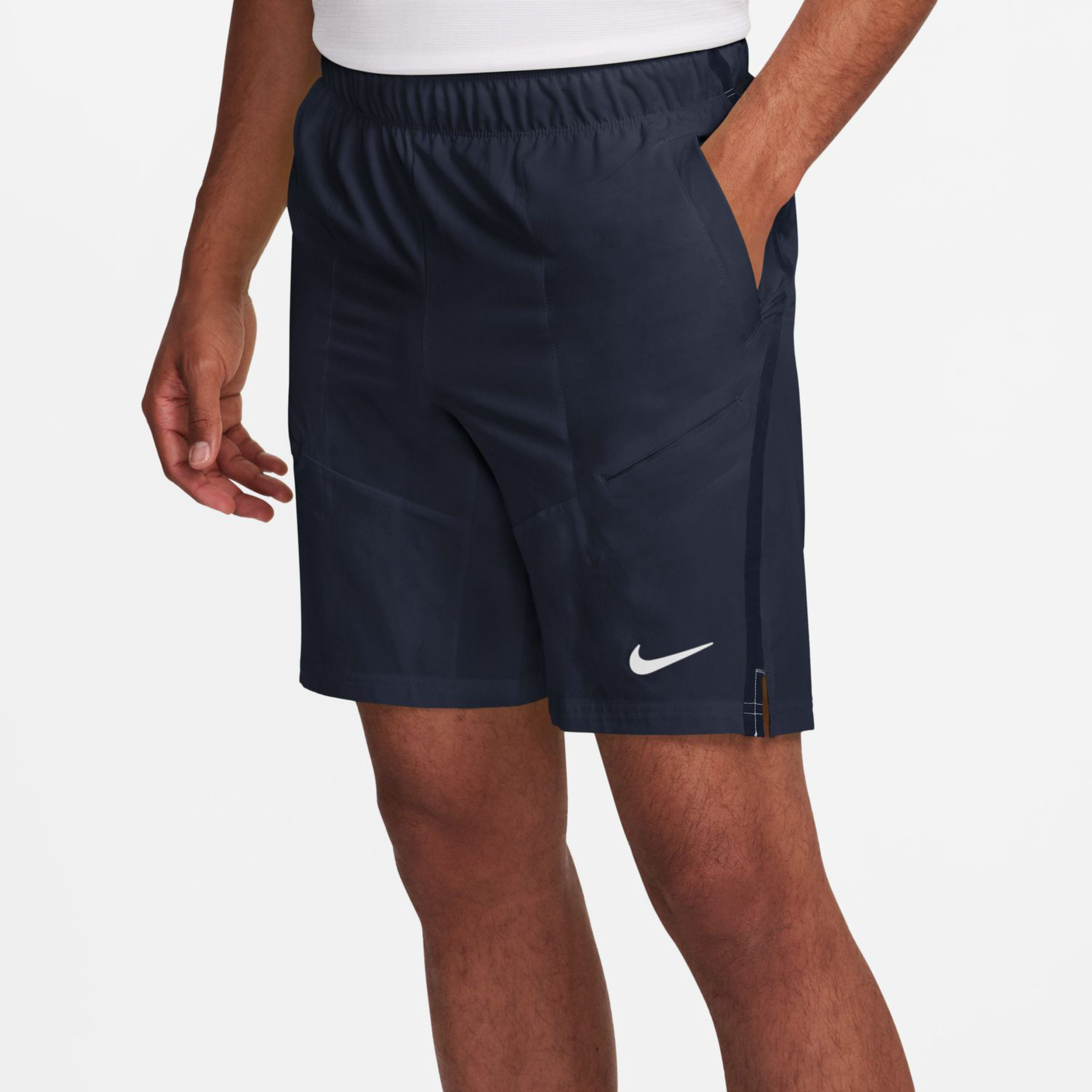 Nike Court Dri-Fit Advantage 9in Shorts Hommes - Bleu Foncé