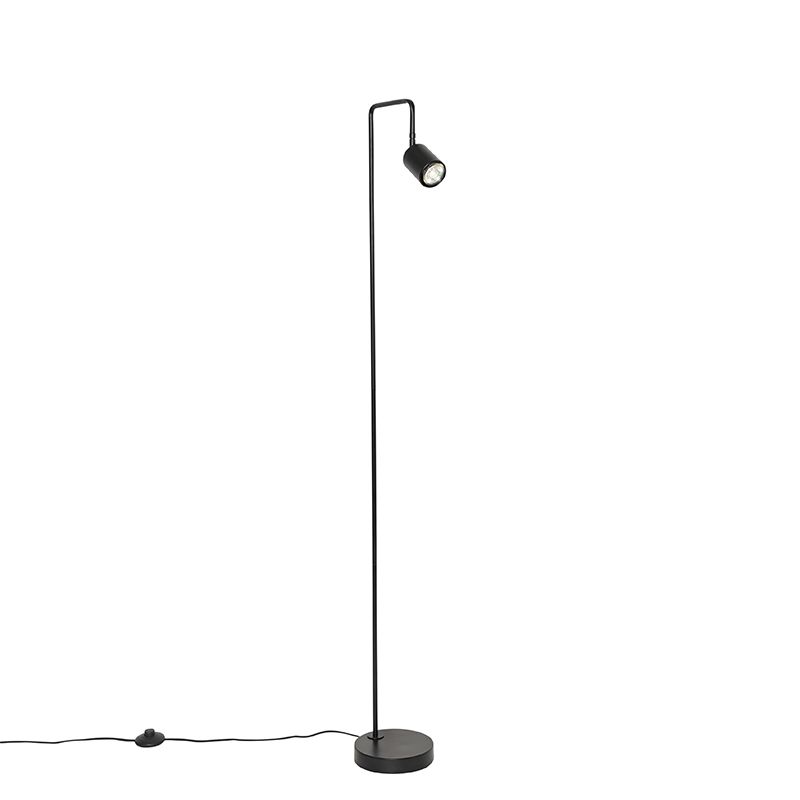 Moderne vloerlamp zwart verstelbaar - Java