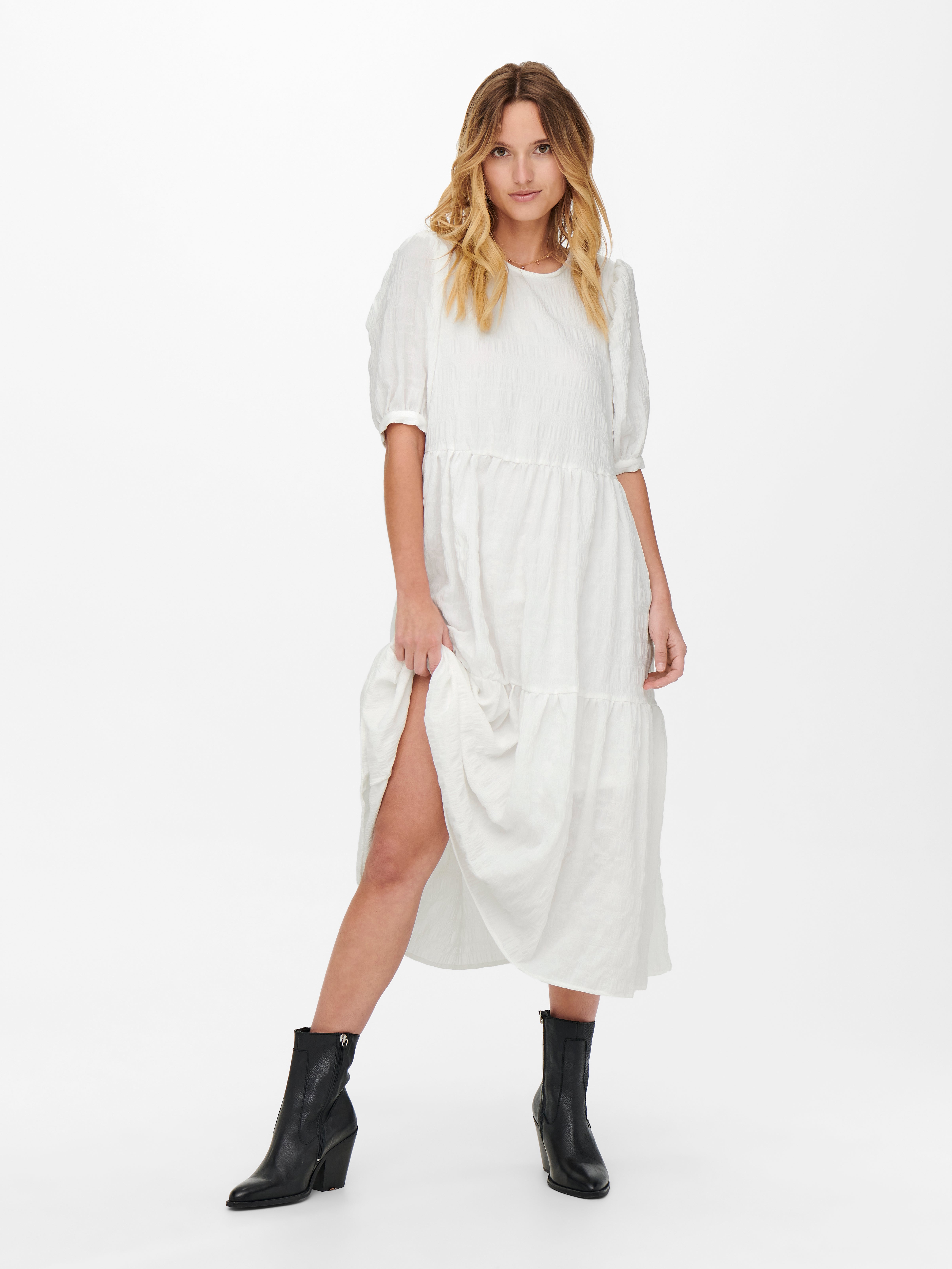 ONLDION Kurzes Kleid White