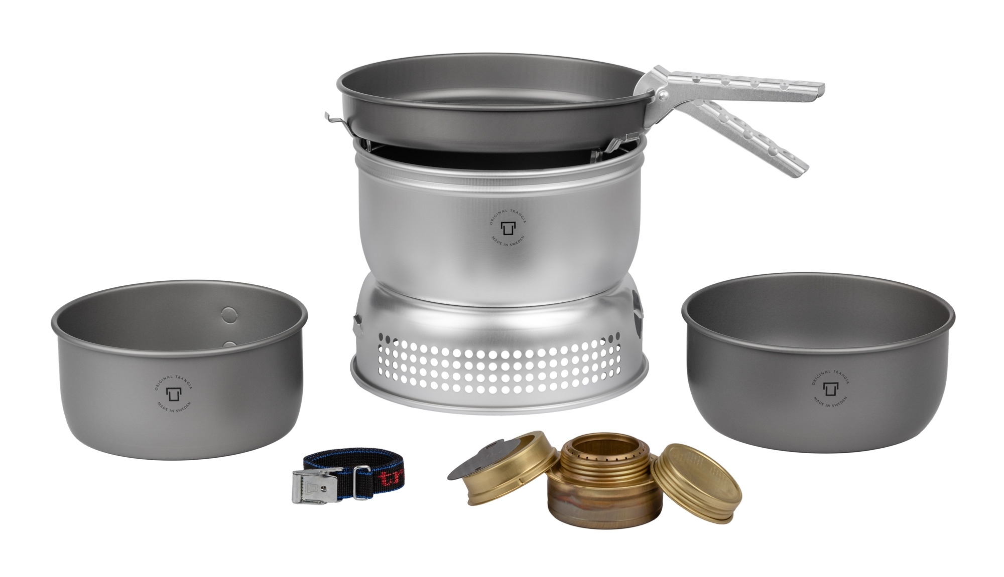 Trangia Trangiakök 25-7 UL / HA  Campingkochset 3- teilig mit Spiritusbrenner Set 6