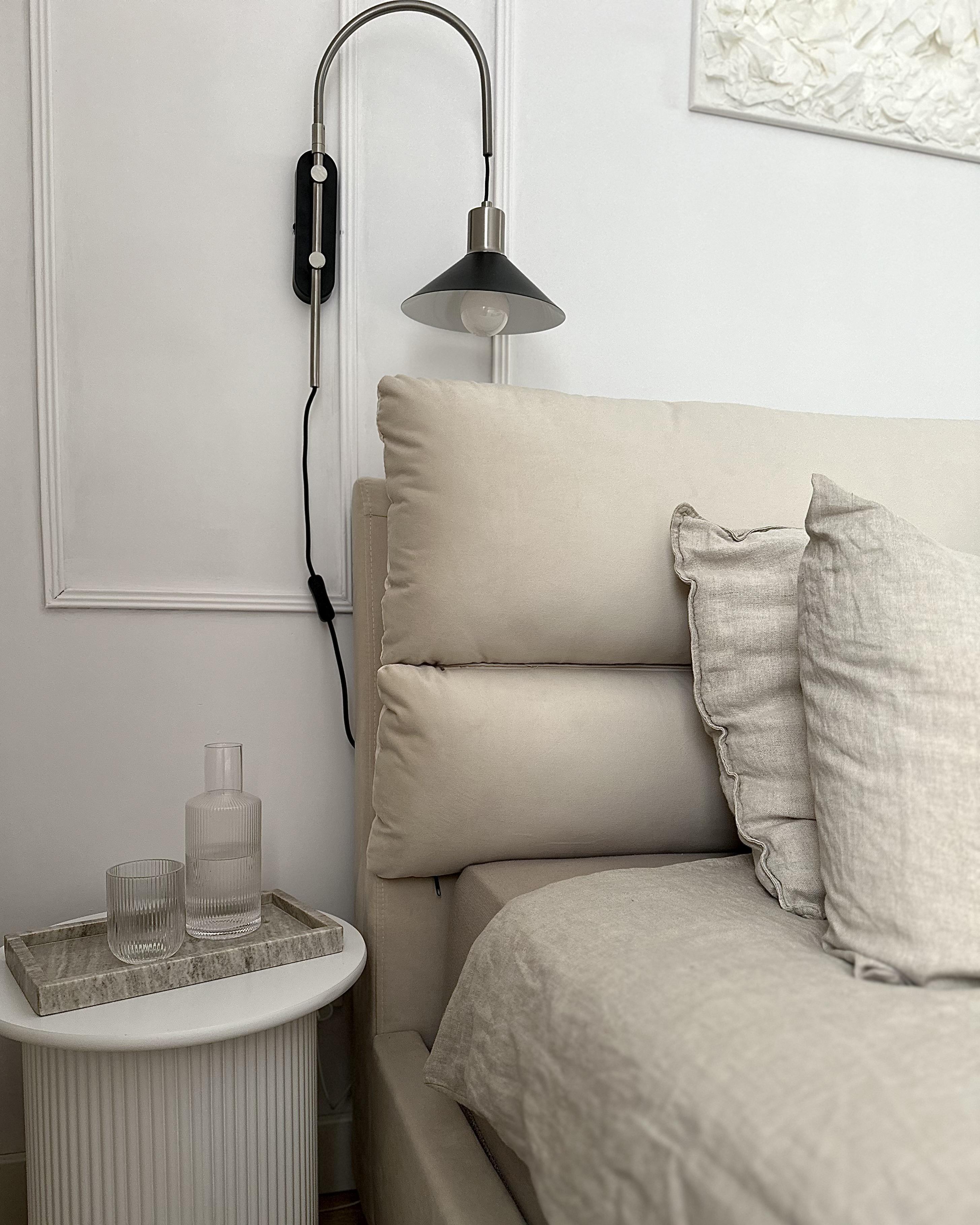 Wandlamp SISSA verstelbaar Metaal Zwart