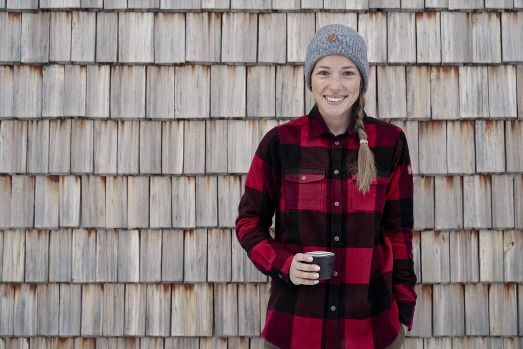 Fjällräven Canada Shirt, Dame<br>Resirkulert Ull
