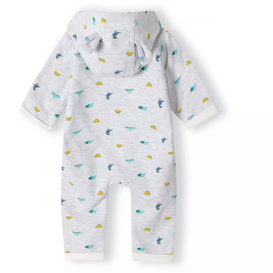 MINOTI Schneeoverall Grau Meliert