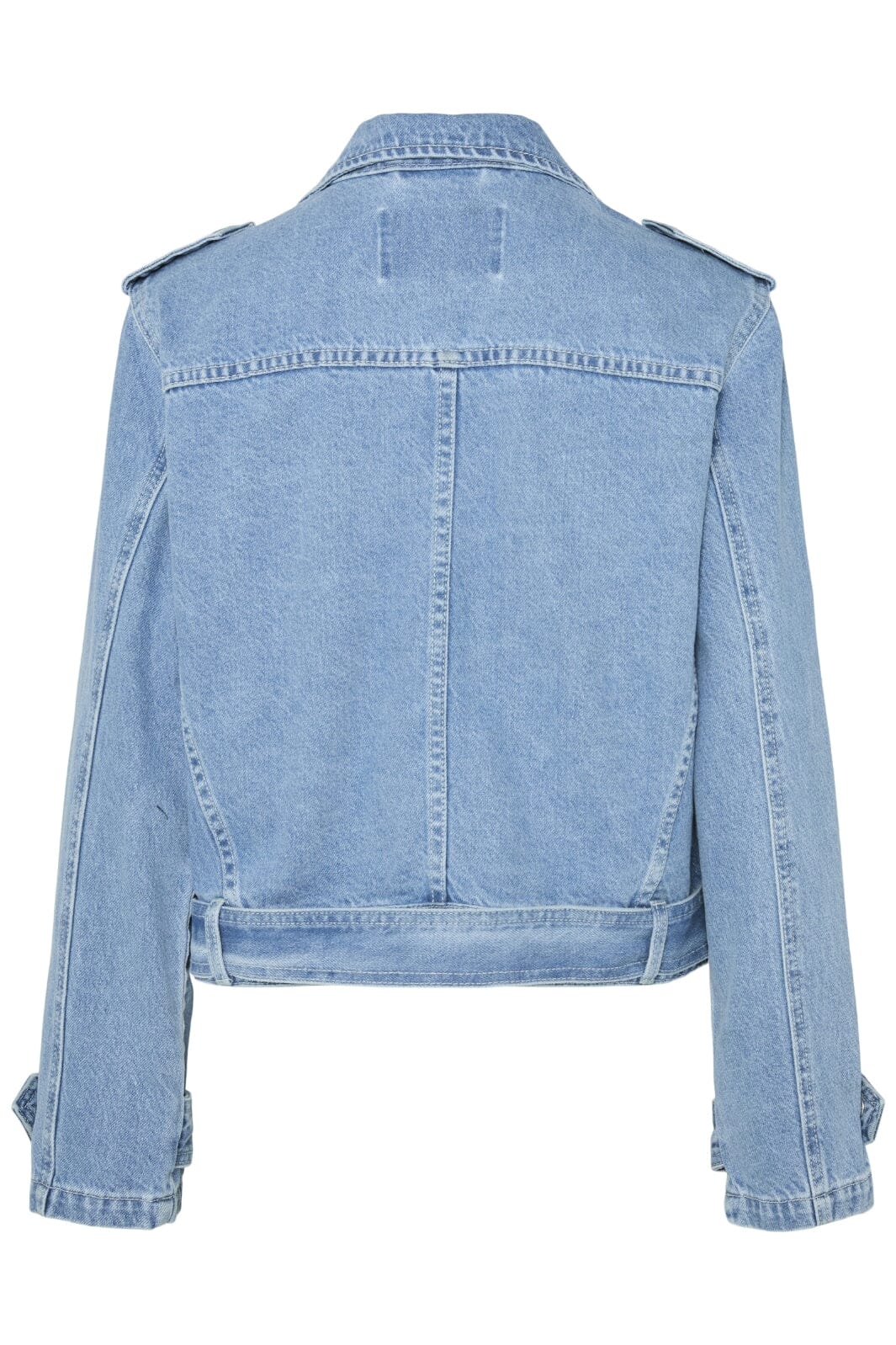 Y.A.S Yasabigail Ls Denim Biker Jacket 26036312