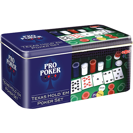 Propoker Texas Hold'Em i metalæske