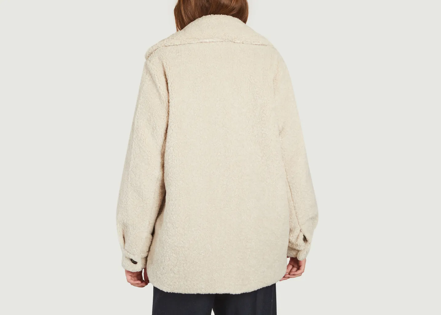 Veste effet fourrure Aylina Samsoe Samsoe
