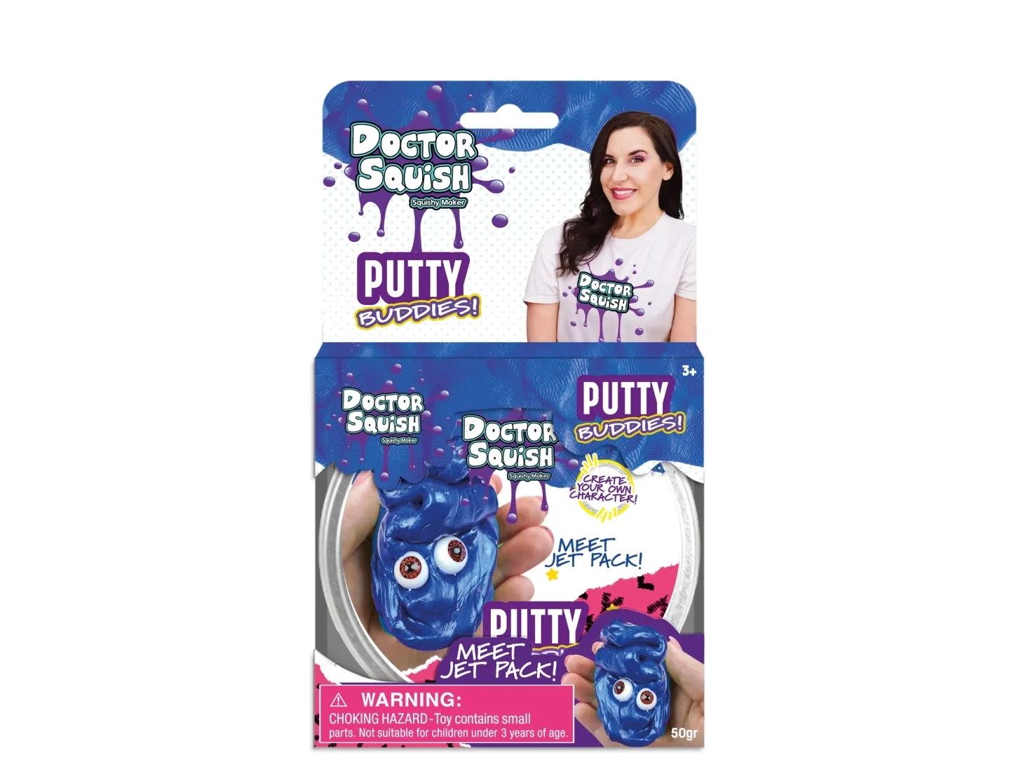 Jet Pack (Dark Blue) - Putty Buddies 50g