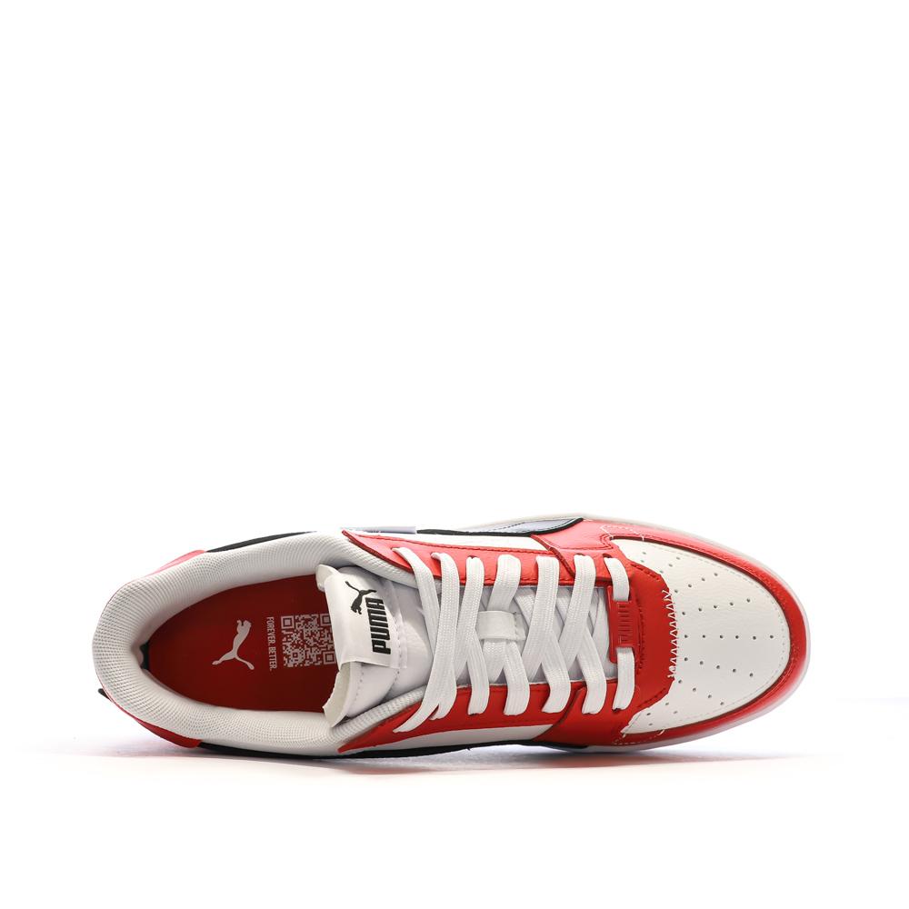 Puma Baskets Blanches/Noires/Rouges Homme Puma Caven 2.0 Wip