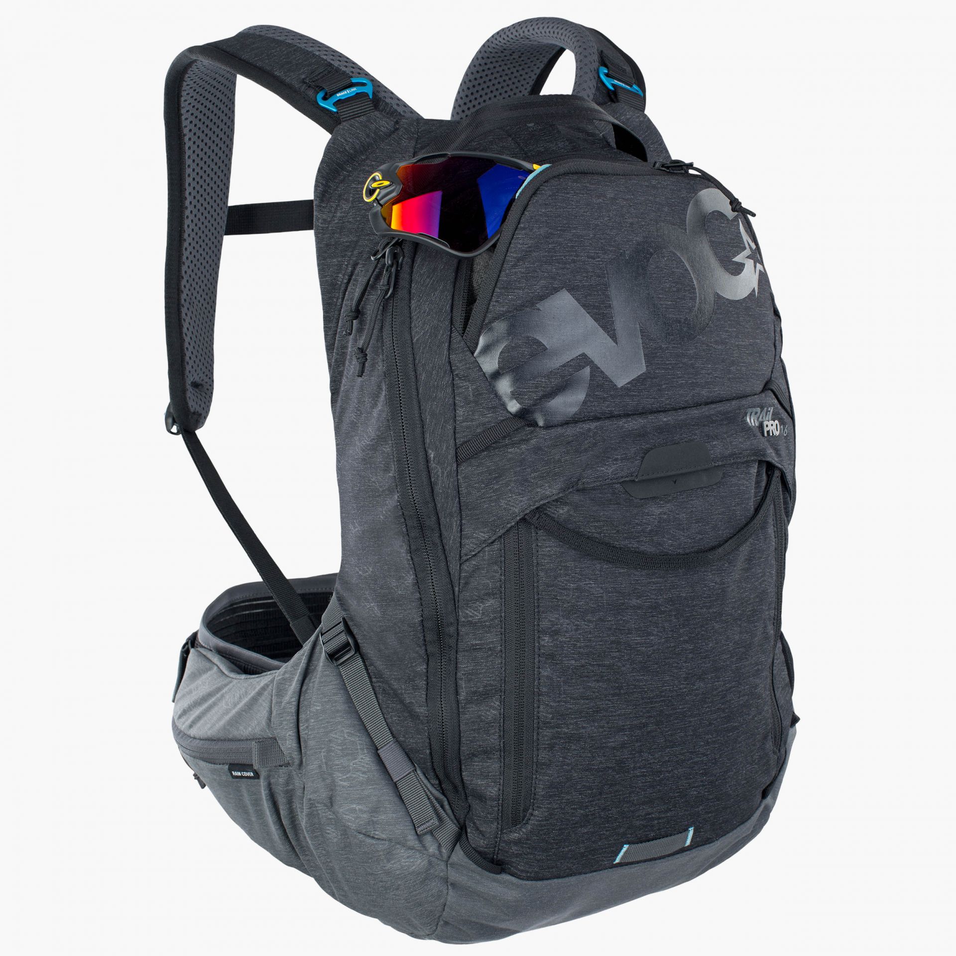 EVOC Trail Pro 16 Rygsæk Small/Medium Grå