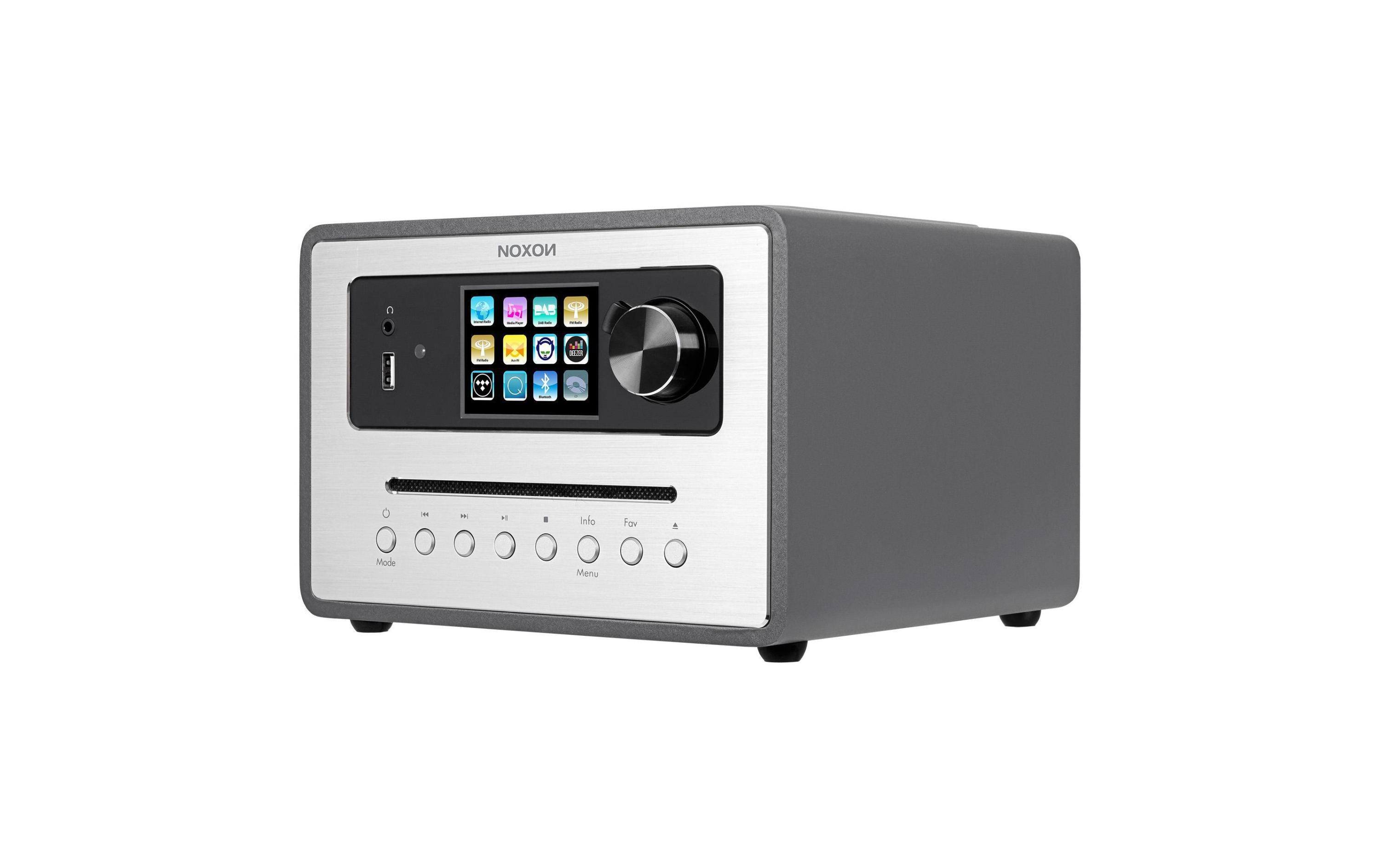 Radio/CD-Player iRadio 500 Anthrazit<br>DAB+, Internetradio oder UKW