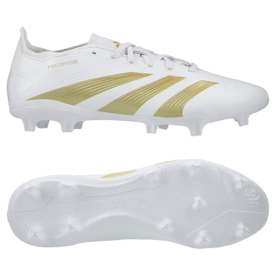adidas Predator League FG Day Spark - Blanc/Doré/Blanc