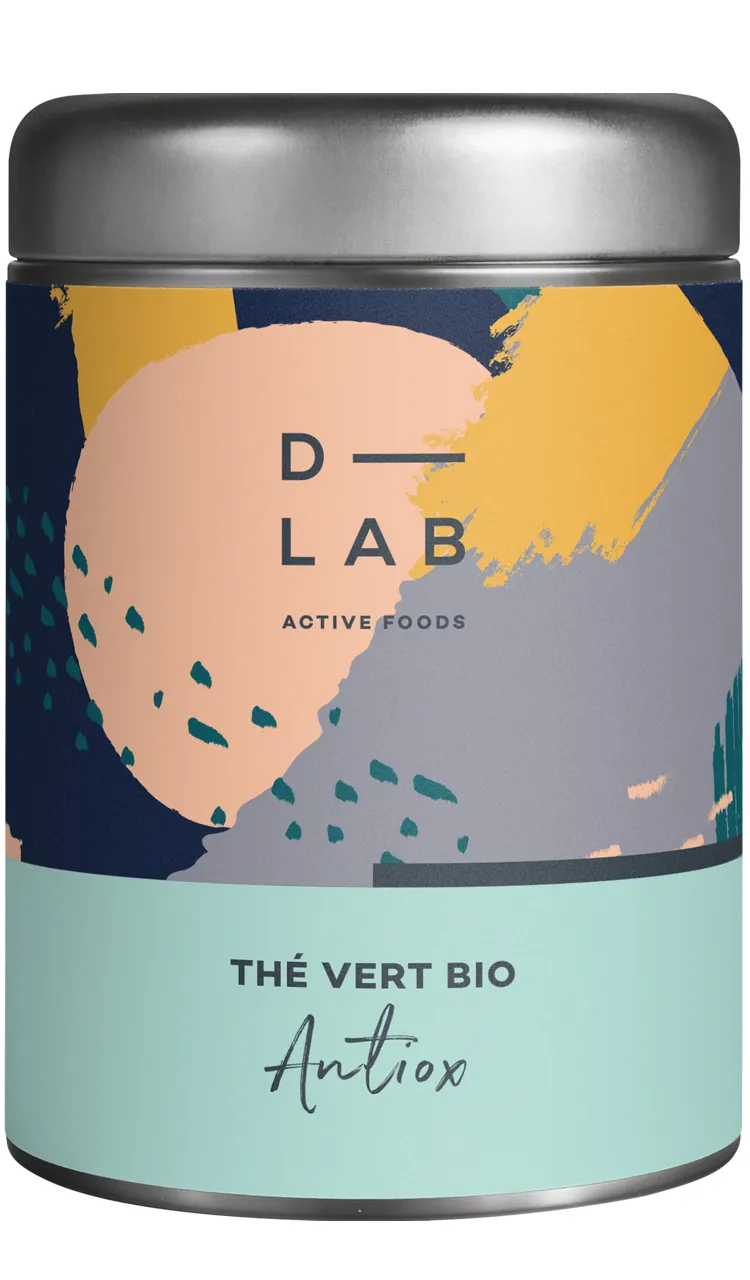 D-LAB Nutricosmetics Thé vert BIO Antiox-65 g