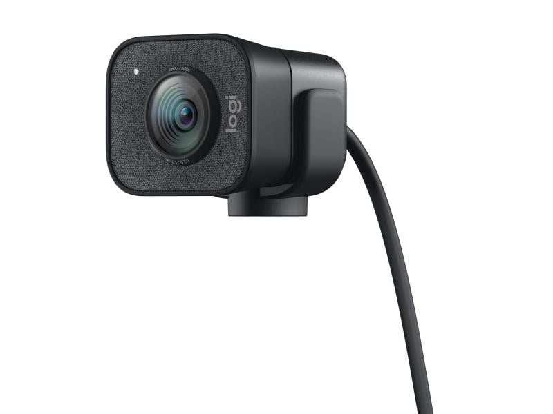 Logitech Webcam StreamCam Grafit Full-HD Streaming Webcam mit USB-C Anbindung
