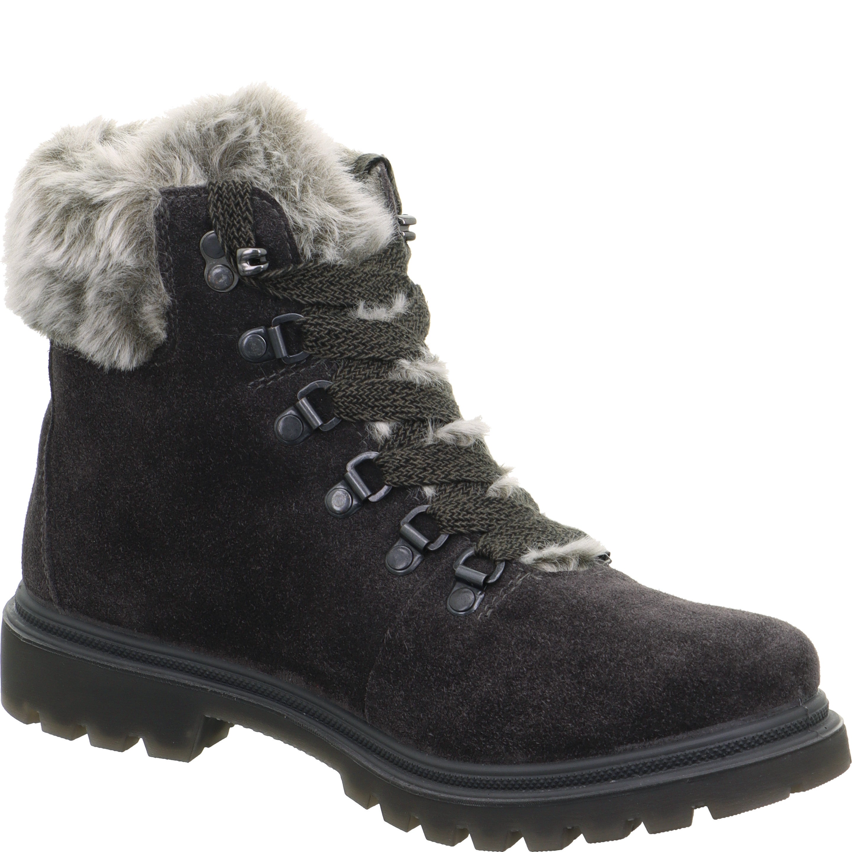 legero MONTA Damen  Schnürboots mit Schnürung - Farbe: Lavagna - Größe: 43
