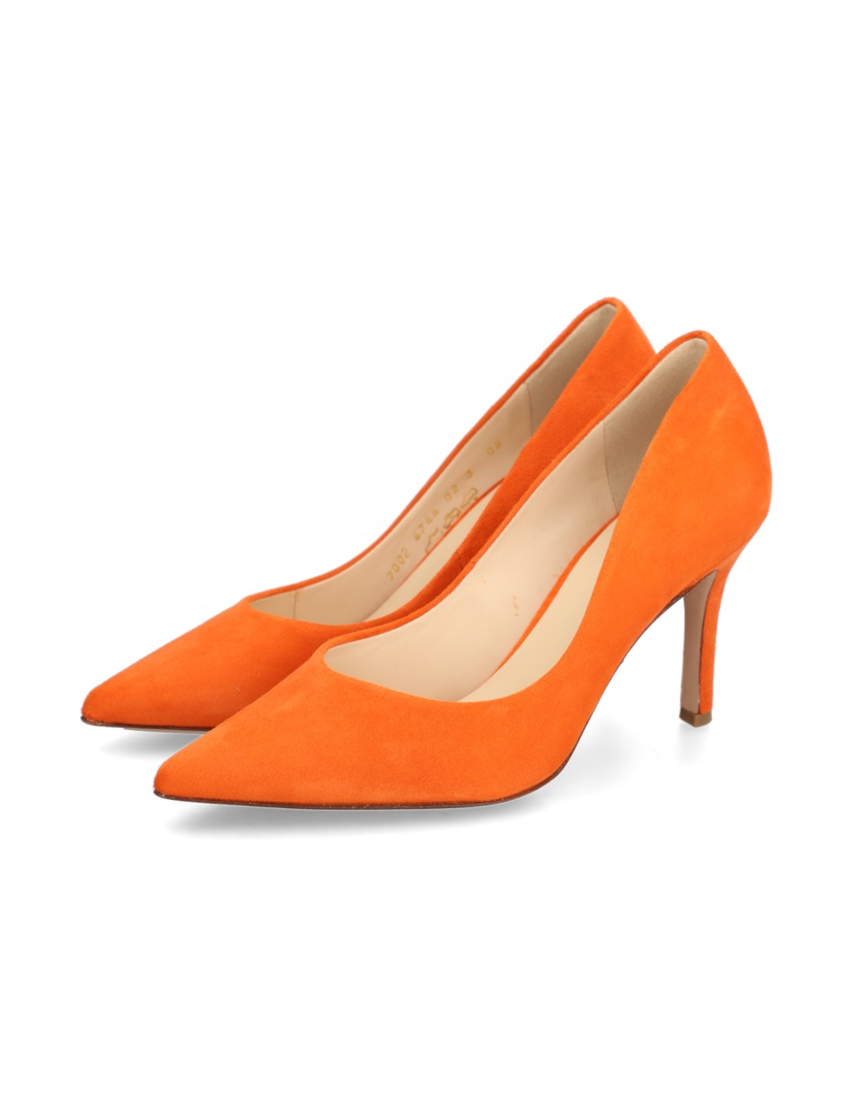 Veloursleder Pumps