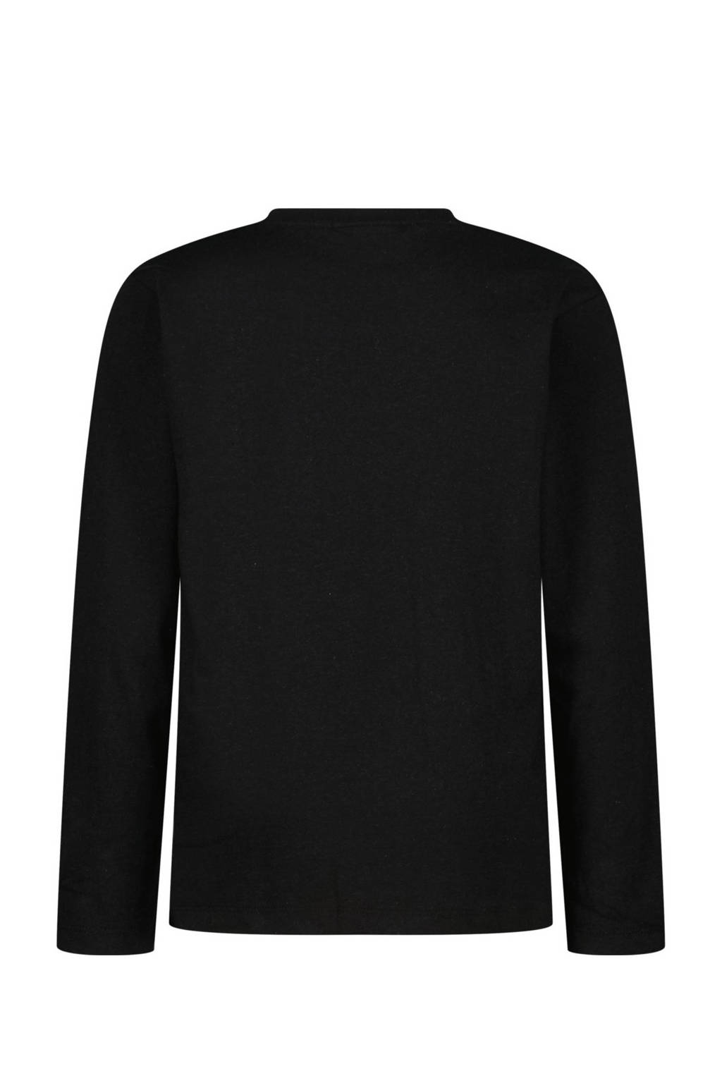 Vingino longsleeve Jelee met printopdruk zwart