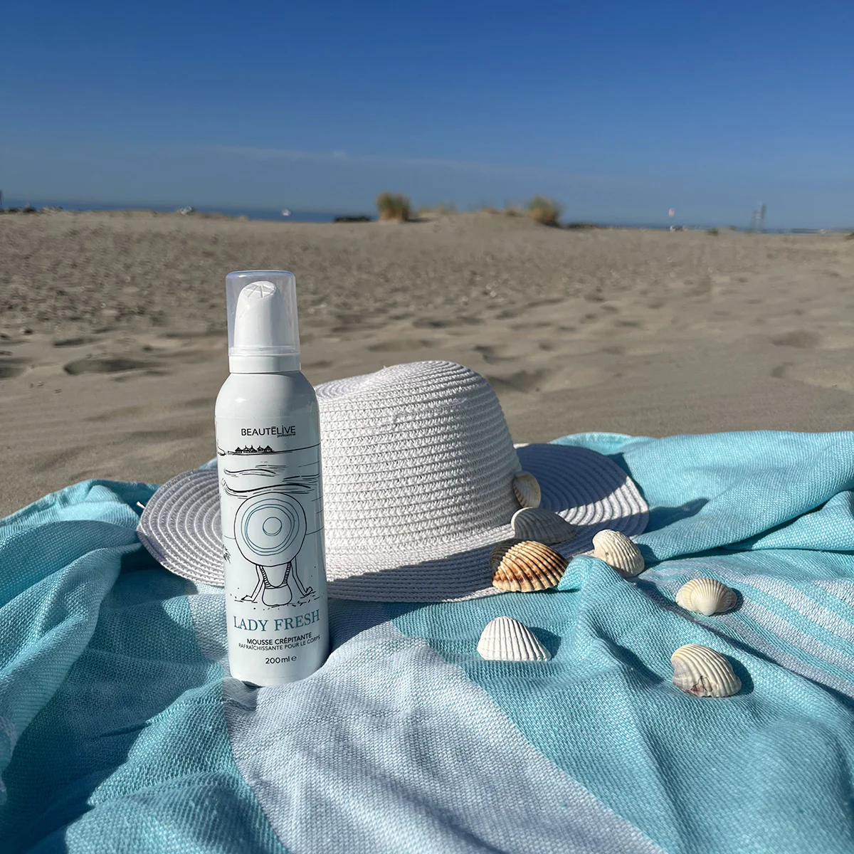 Mousse Crépitante et Hydratante LADY FRESH 200ml