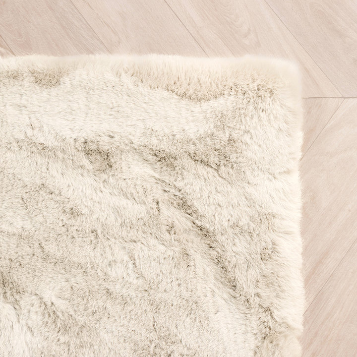 Zacht Hoogpolig vloerkleed - Comfy Supreme Creme