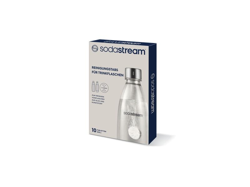 Sodastream Reinigungs-Tabs 10 Stk. Tabletten zur Reinigung von Kunststoff-Wasserflaschen