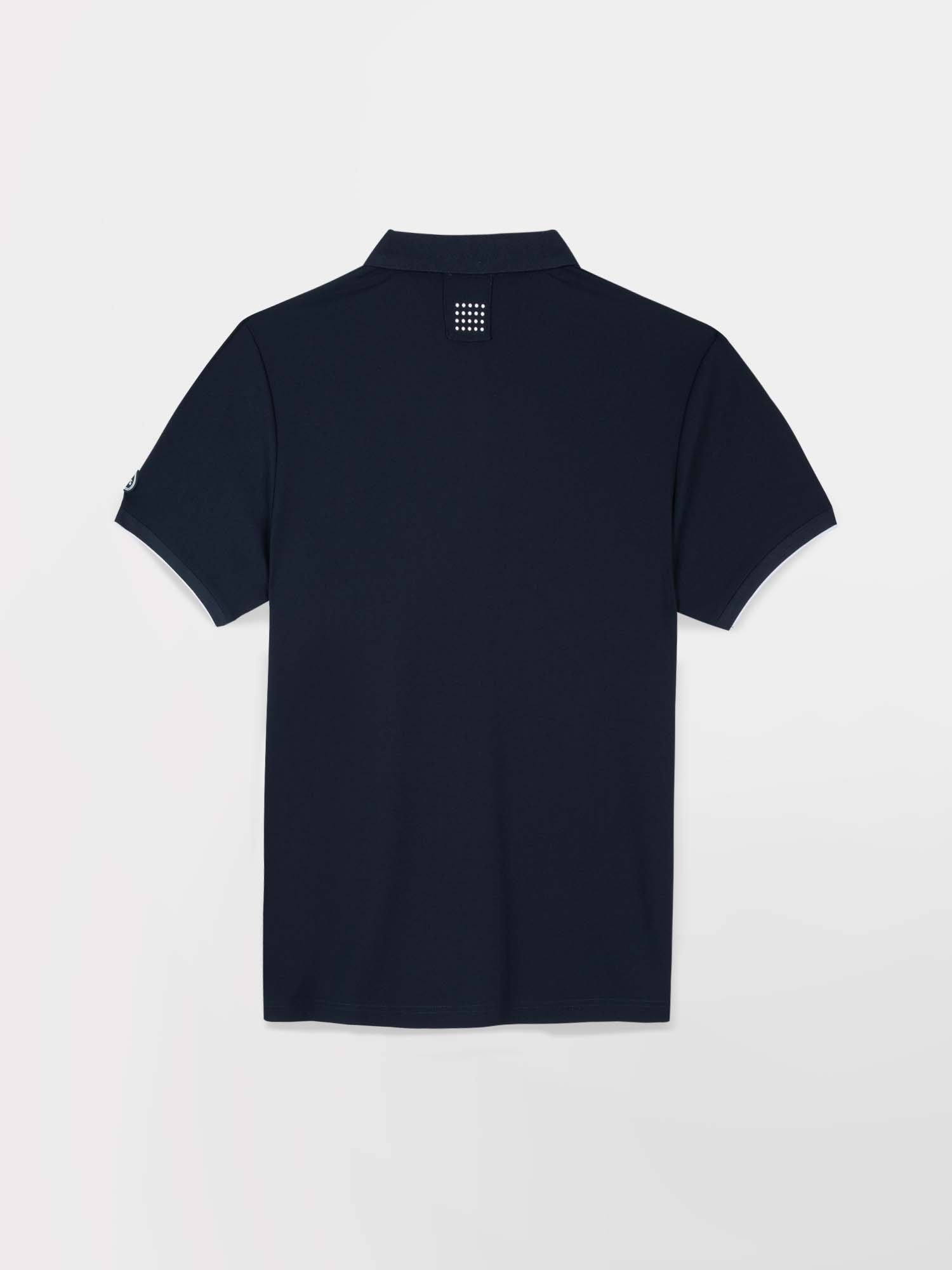 Polo Homme Séchage Rapide Fluide Marine