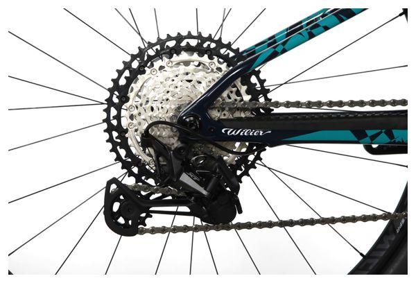 VTT Tout-Suspendu Wilier Triestina Urta Max SLR Shimano XT 12V 29'' Bleu Turquoise Wilier MTB Factory Team 2024