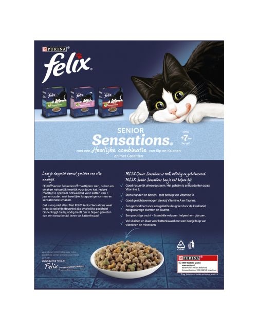 Felix Senior Sensations - Kattenvoer