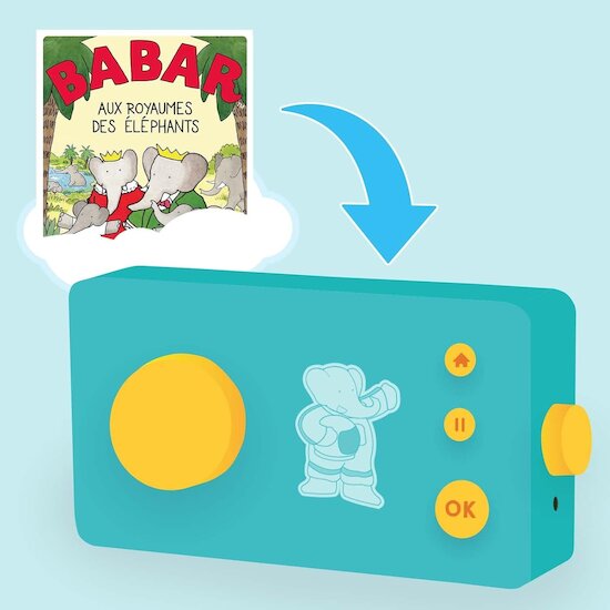 Coffret Babar aux royaumes des éléphants   de               Lunii