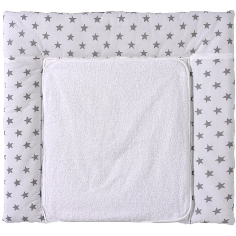 Schardt Wickelauflage 80 x 75 cm Big Stars grau