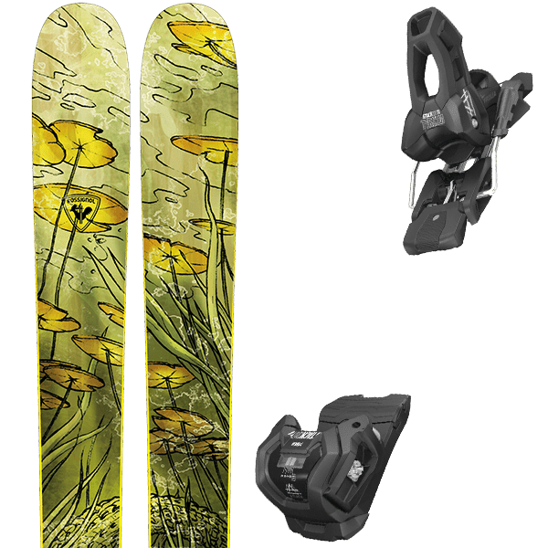 Pack ski ROSSIGNOL BLACKOPS 118 + Fix