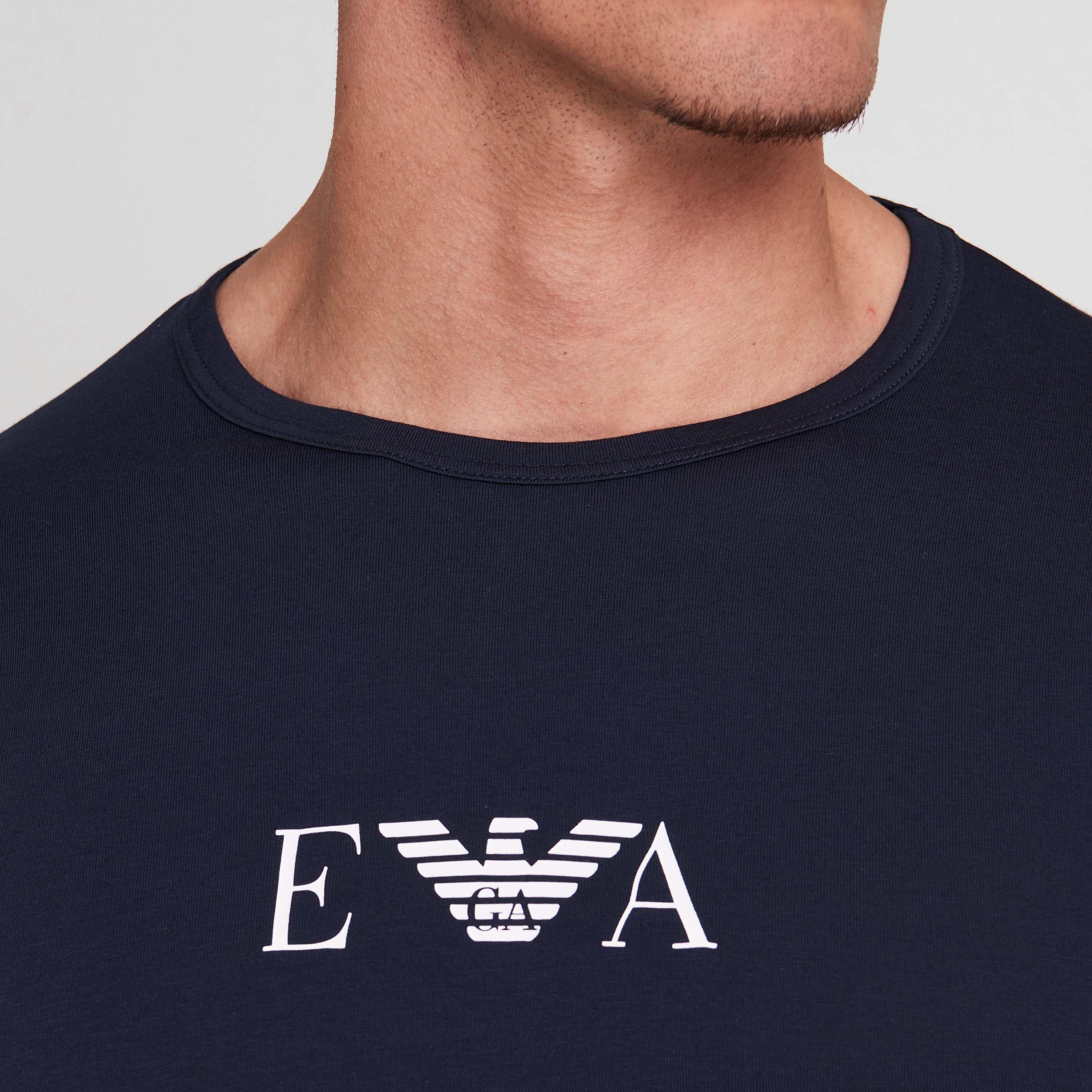 Emporio Armani 2 Pack Chest Logo T Shirt