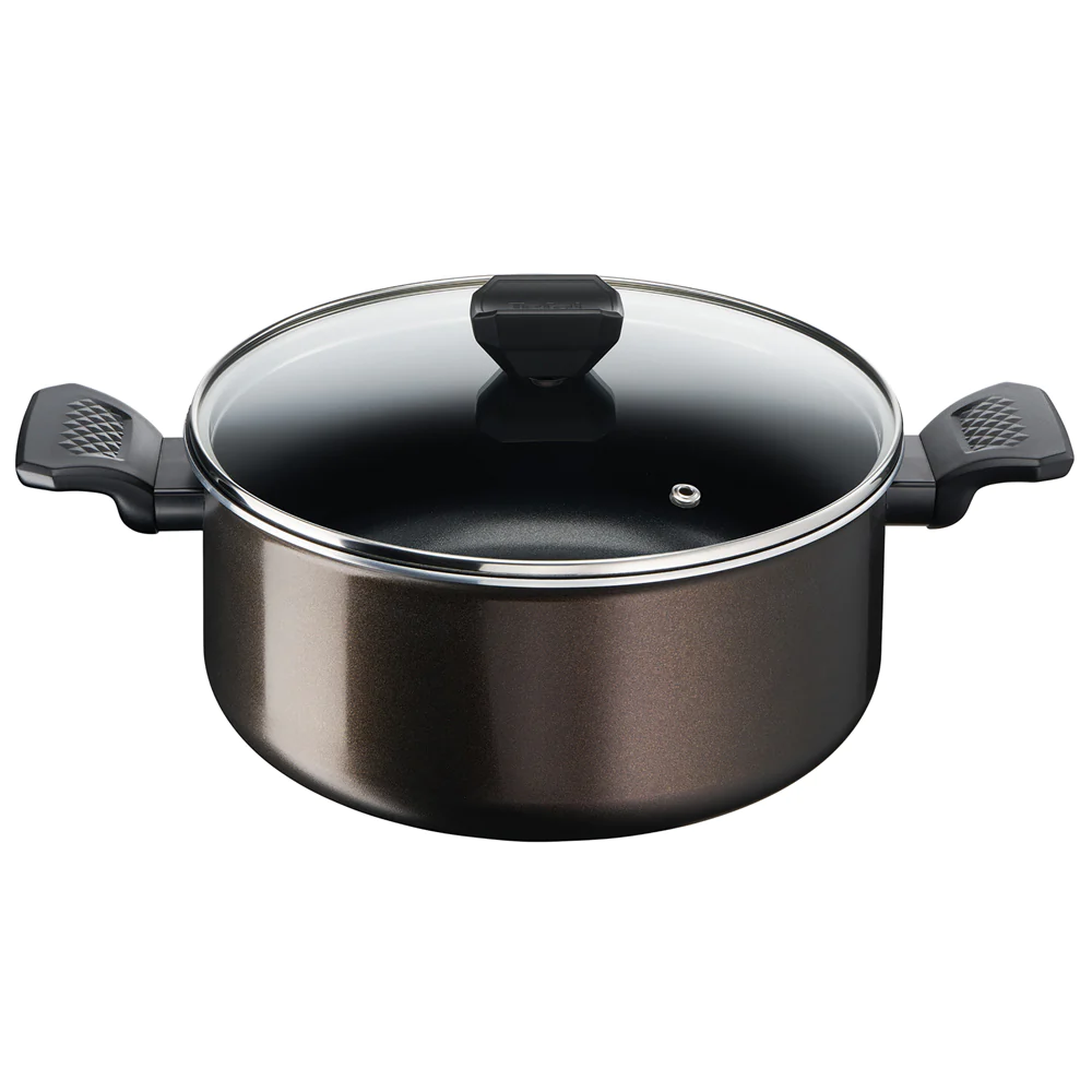 Faitout 24 cm avec couvercle Easy Cook &Cean Tefal