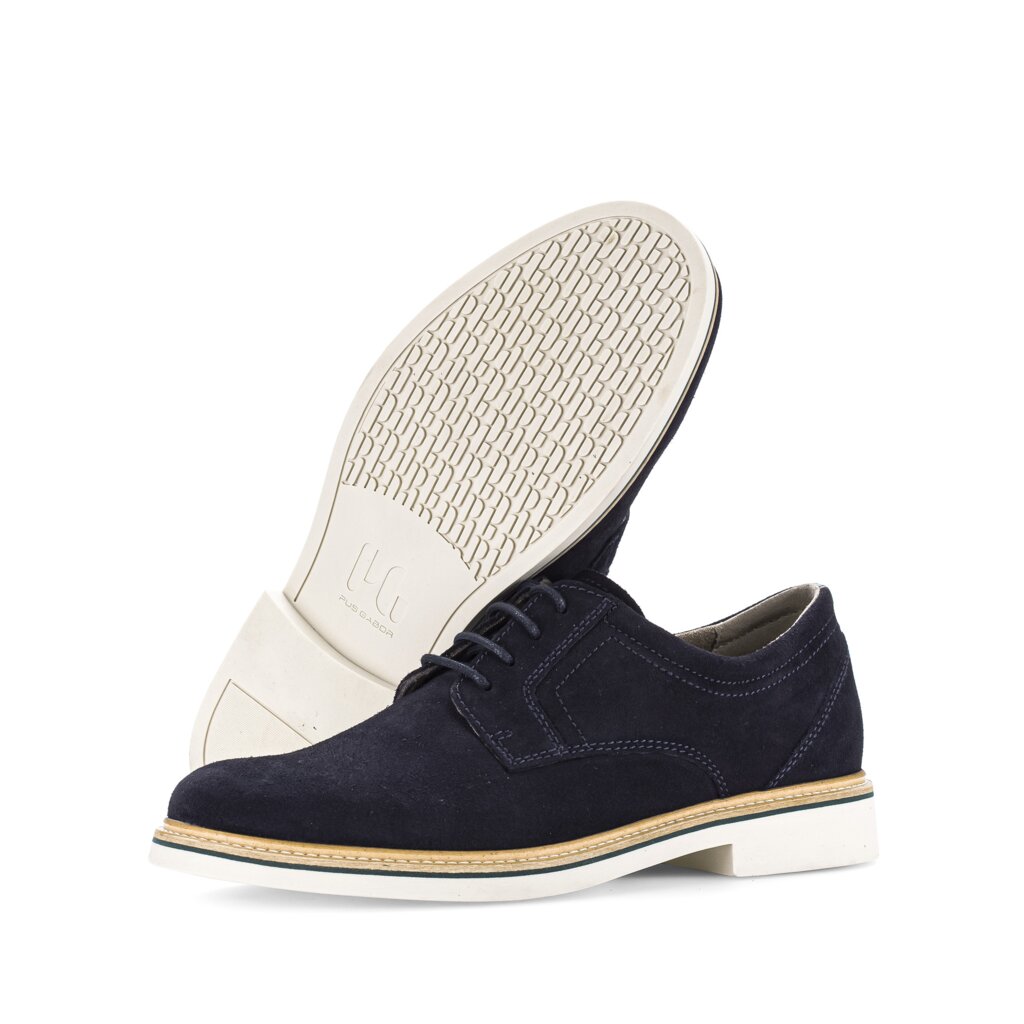Veterschoen blauw