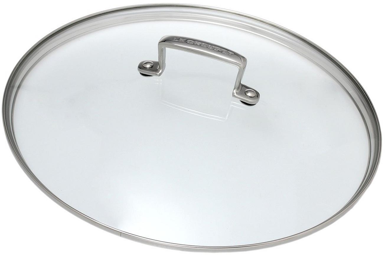 Le Creuset Les Forgées Aluminium glazen deksel, 30cm