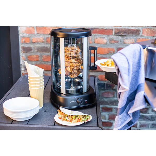 Grill rôtissoire vertical 1500 W DOM323 Livoo