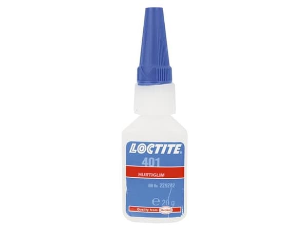 Hurtiglim 401 vanlig cyanoakrylat 20g