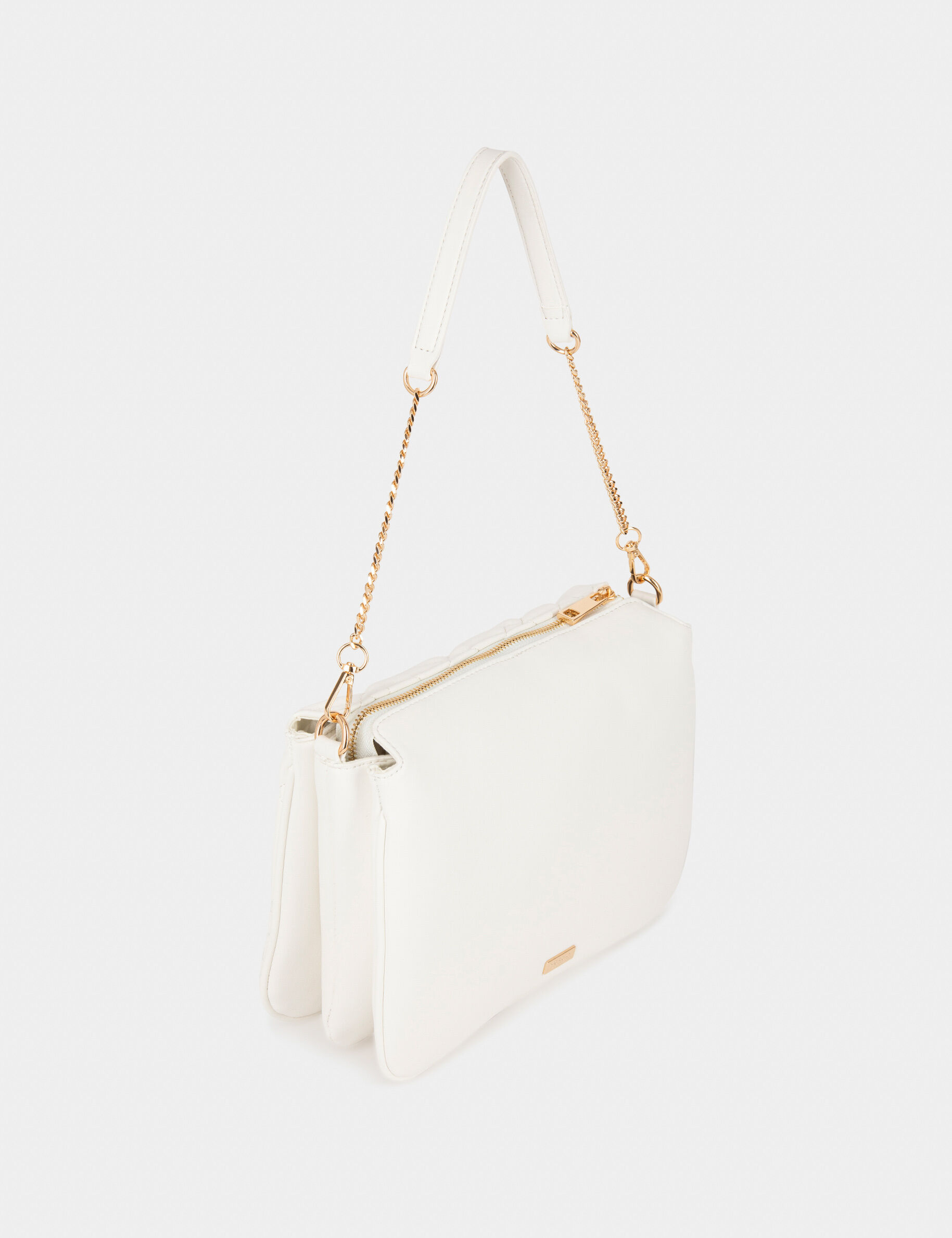 Sac matelassé pour porté-épaule blanc femme - blanc